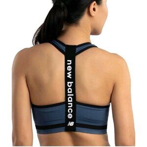New Balance Sports Bra Women's Size Med Electric Blue